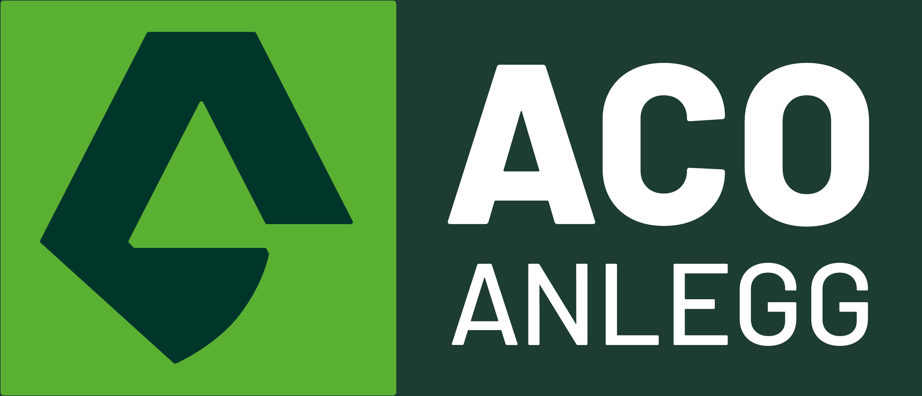 Aco Anlegg sin logo